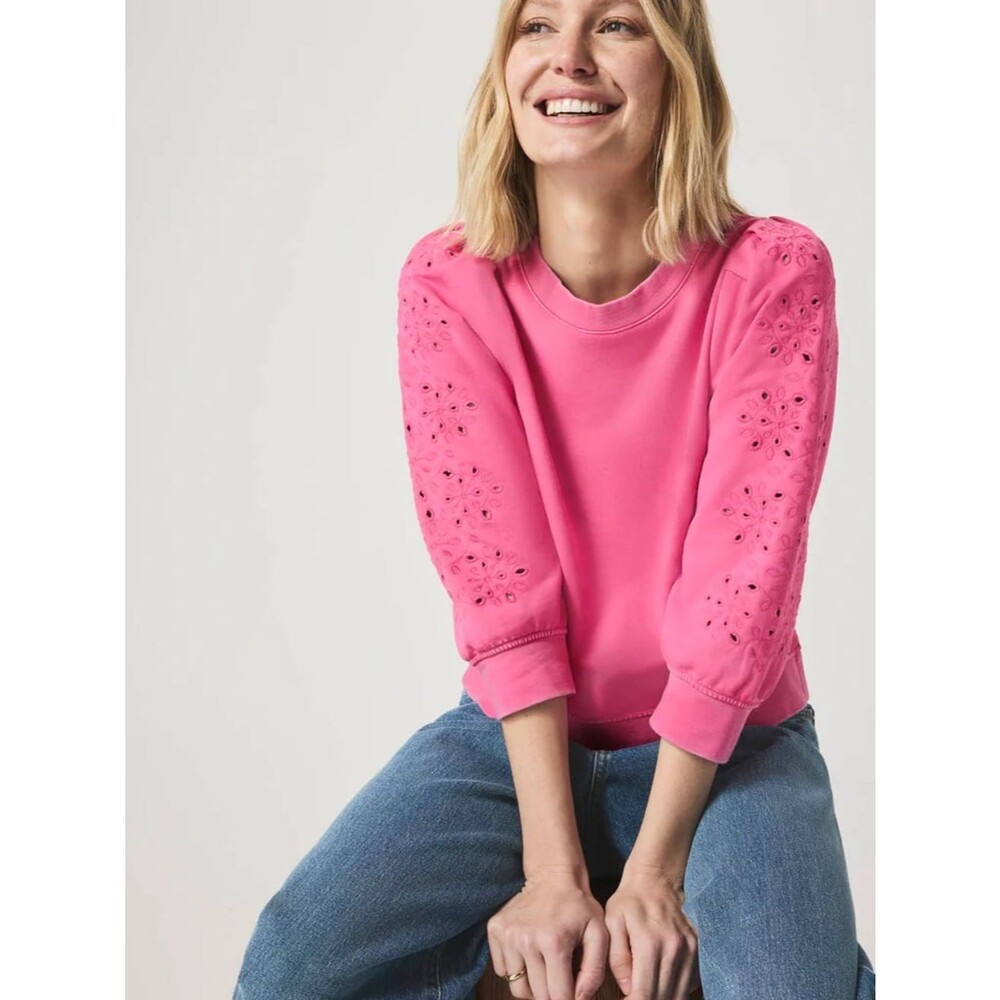 Splendid Rory embroidered sweatshirt XS